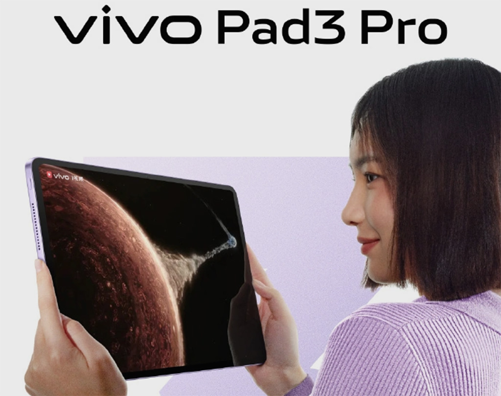 Компания Vivo официально представила планшет Pad 3 Pro и наушники TWS 4