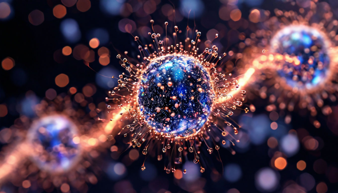 Ученые достигли квантового состояния наночастиц при комнатной температуре