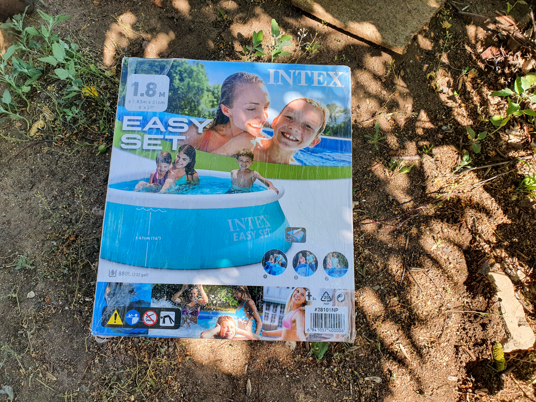 Как собрать бассейн piscina easy set