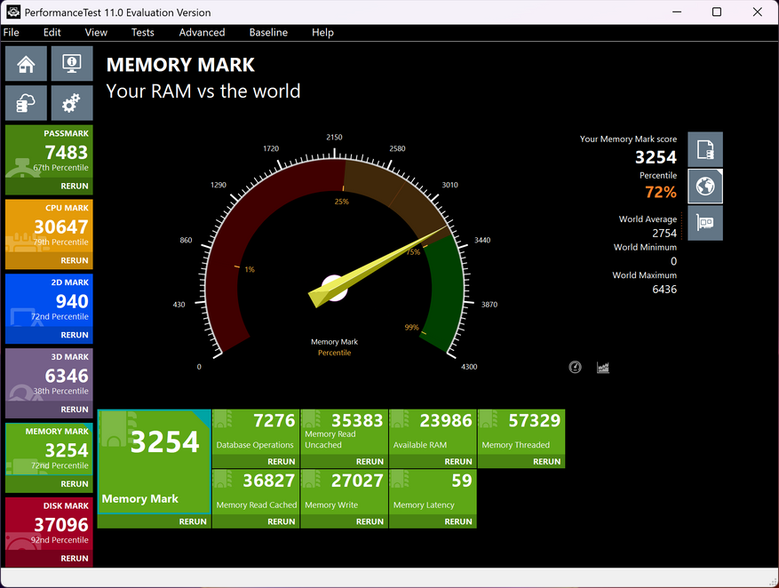 PreformanceTest 11 Evaluation Version
