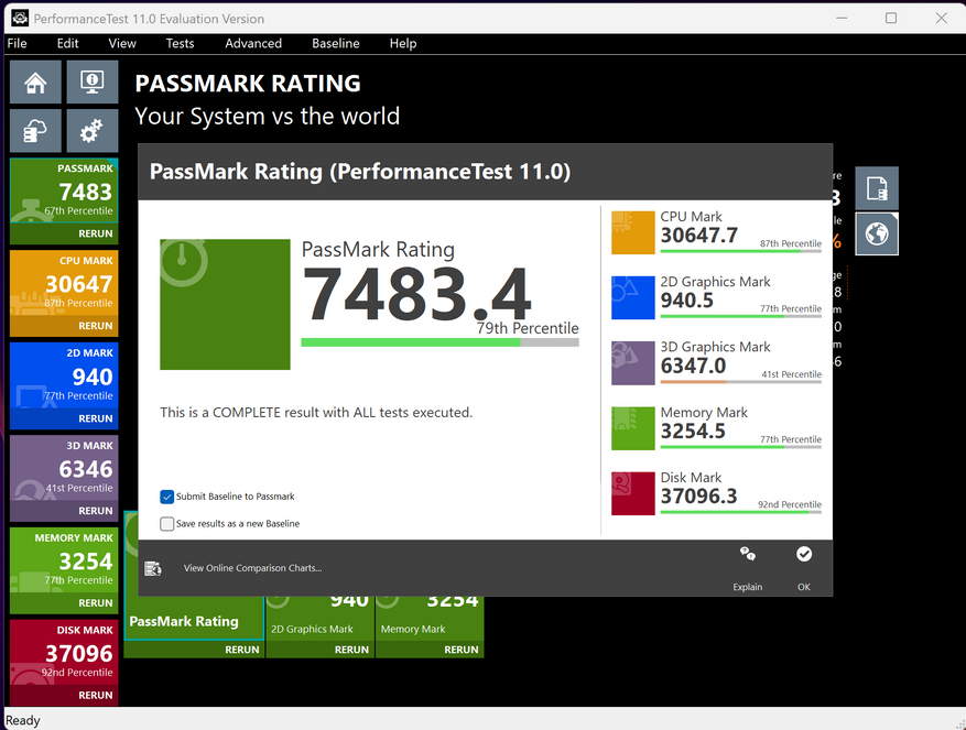 PreformanceTest 11 Evaluation Version