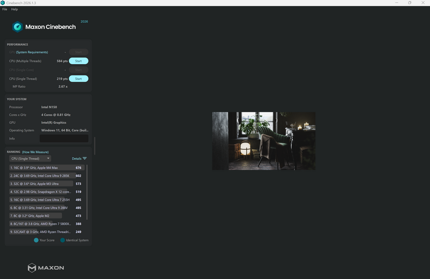 Cinebench 2026