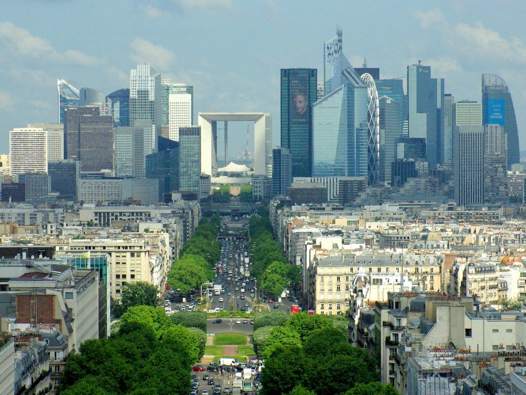 Район дефанс в париже