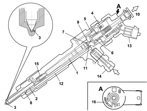 Форсунка Bosch Common Rail 