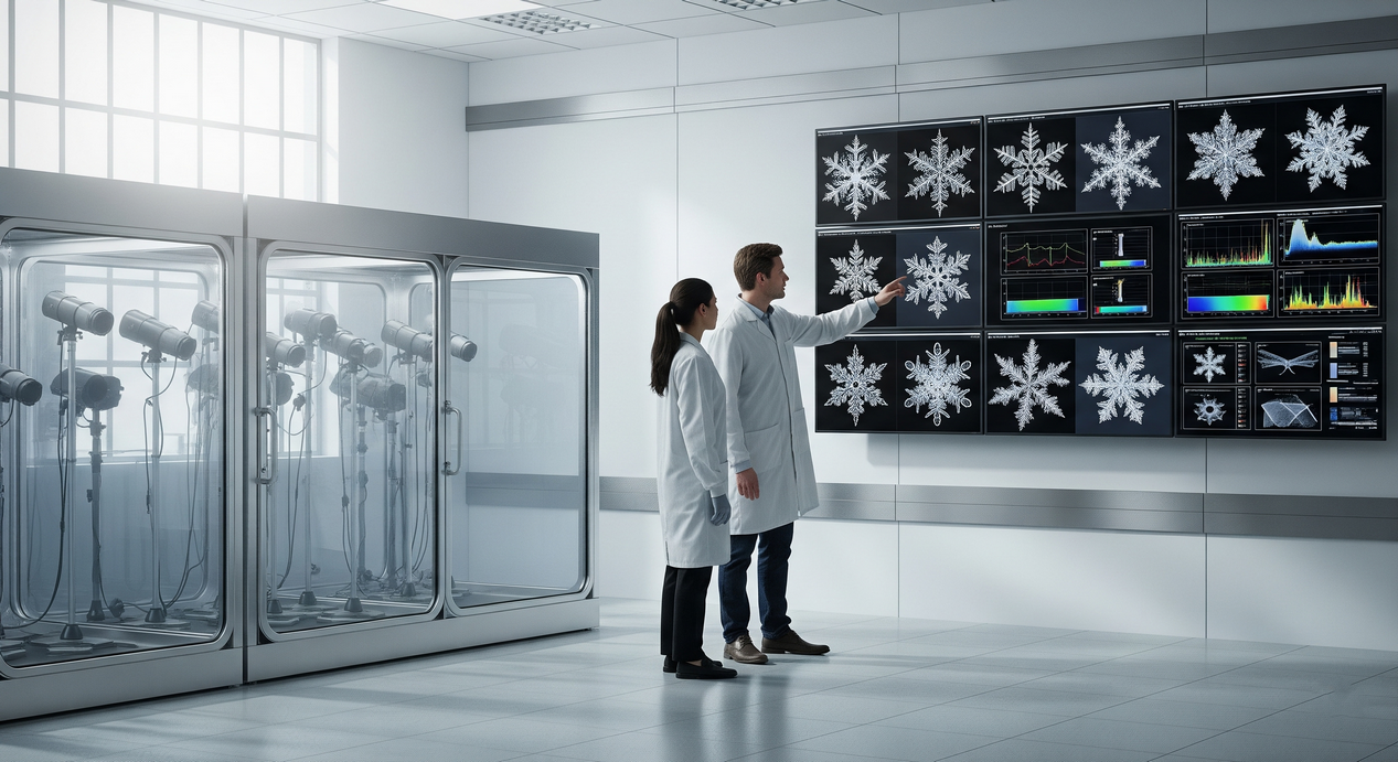 Великолепие снежинок: как ученые исследуют их хрупкую красоту