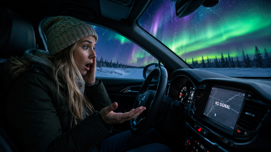 Нарушение в работе GPS. Вольная интерпретация