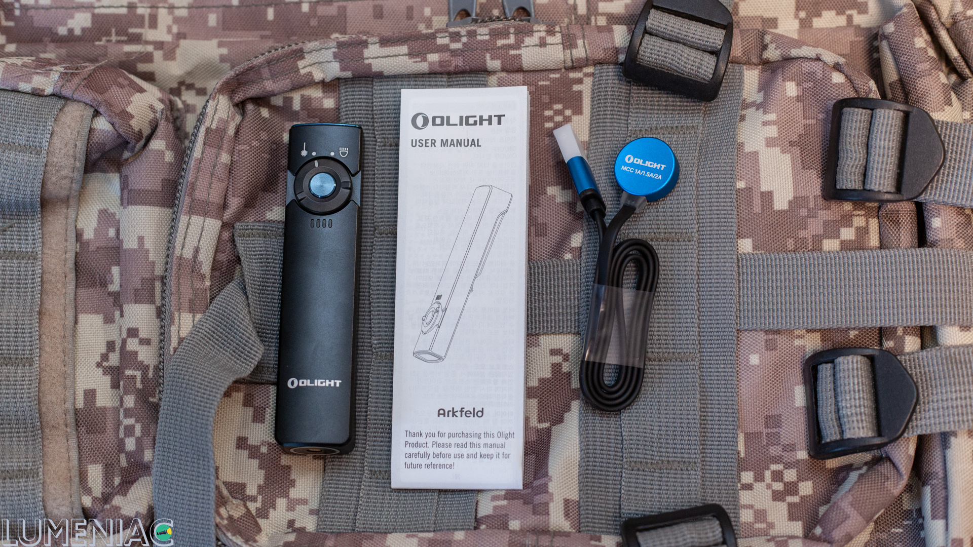 Olight-Russia » А еще в нём есть лазер. Olight Arkfeld: необычный EDC- фонарик