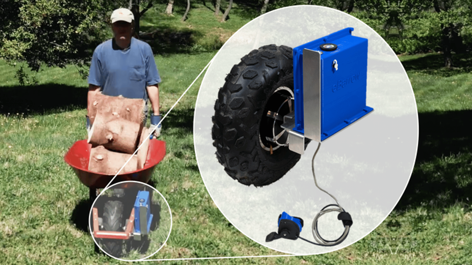 На Kickstarter представлена моторизированная приставка для садовой ...