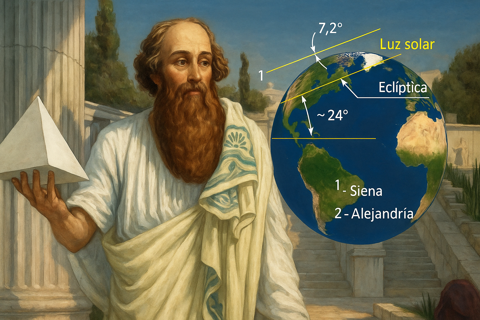 Размеры Земли знали ещё во II веке до нашей эры: как и кто провёл удивительно точные расчёты