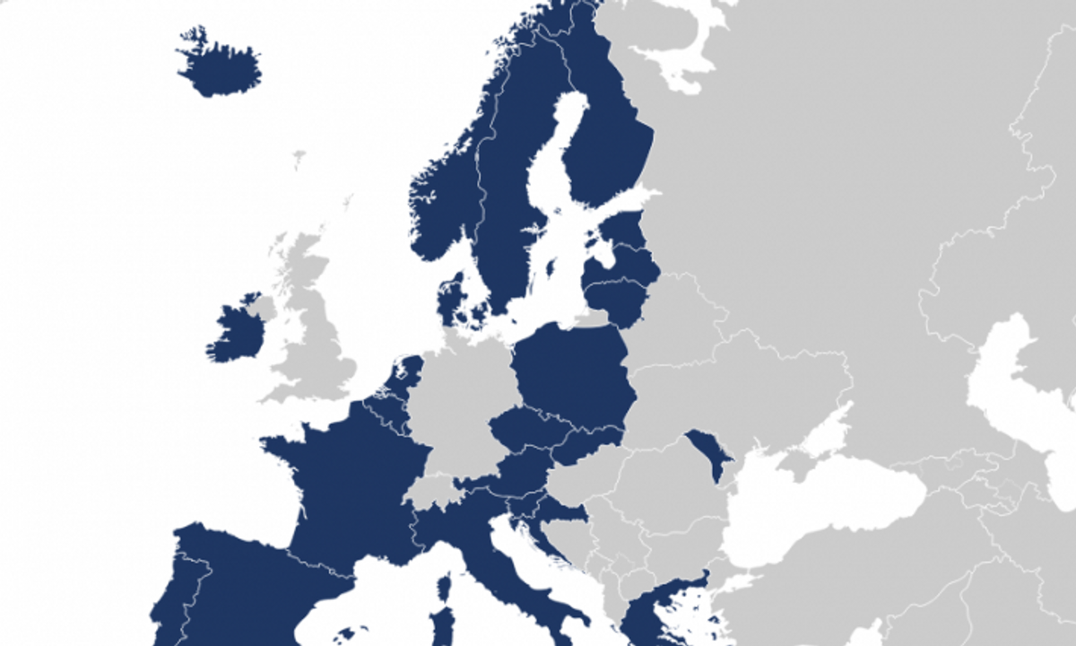 Openmaps. Карта Европы синяя. Open Map. Project Europe. European Project kryoplan.