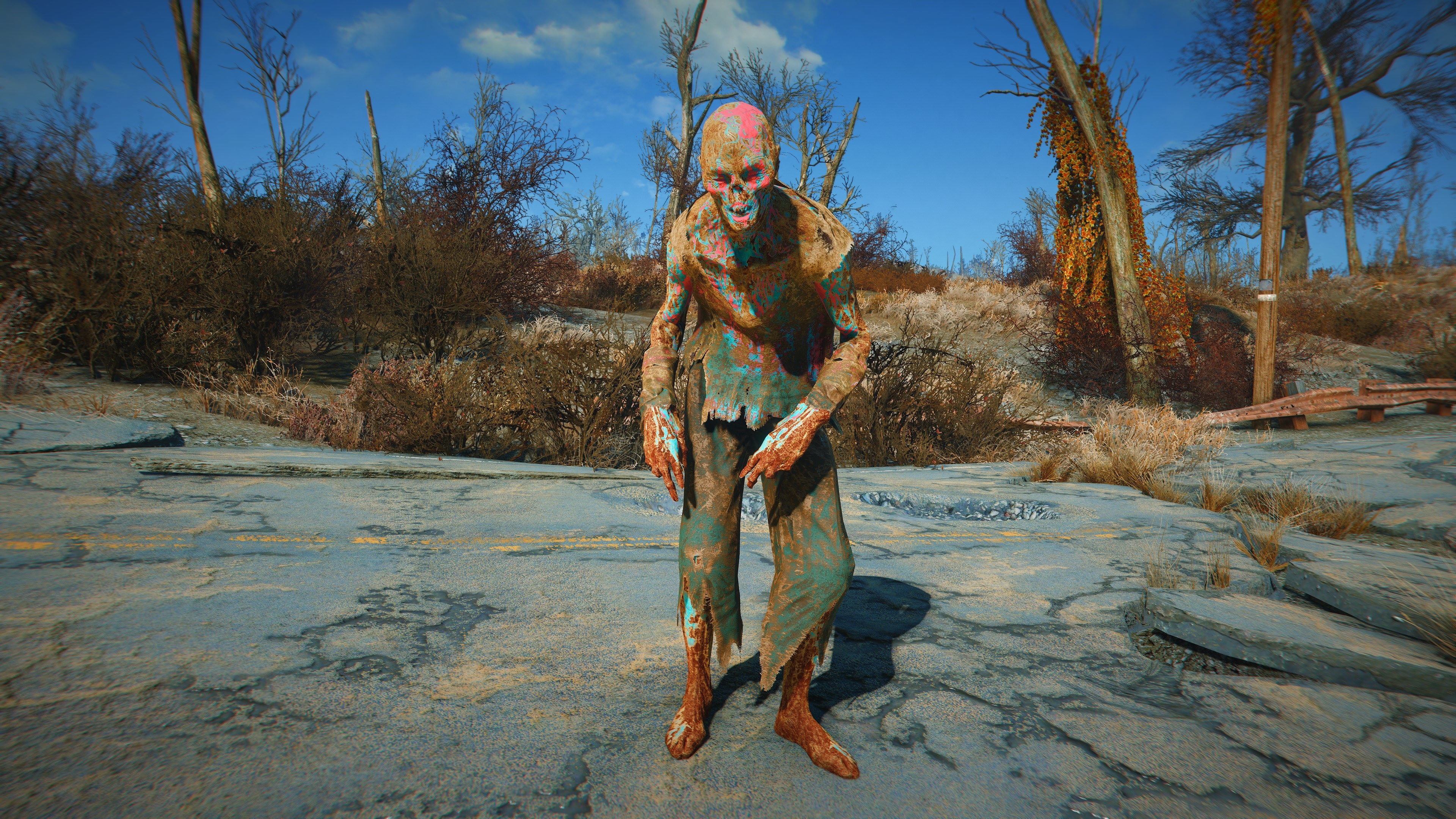 Fallout 4 more feral ghouls фото 87