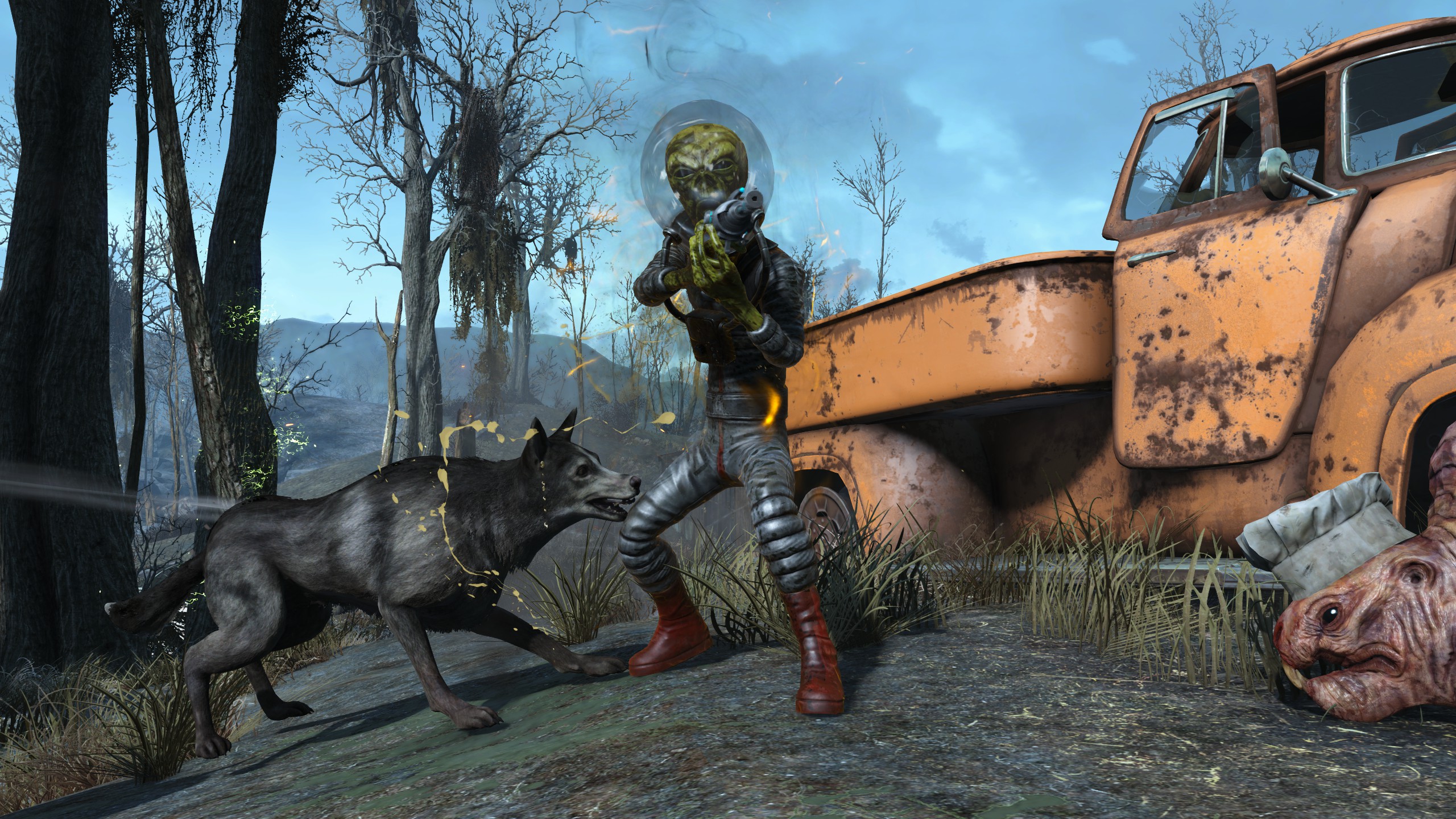 Fallout 4 захватывают пришельцы в новой модификации «Project Zeta» / Компьютерные и мобильные