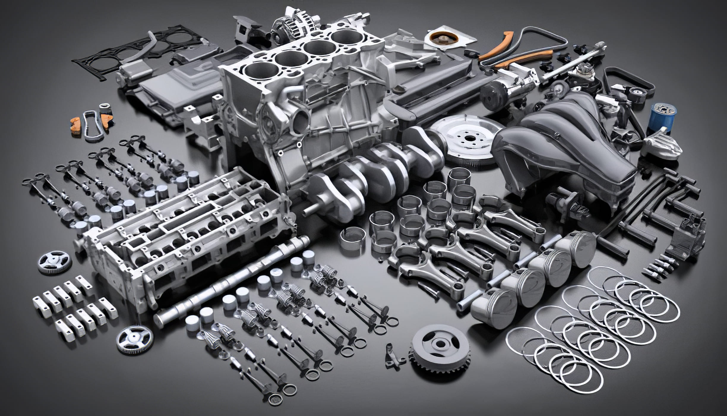 Spare Parts Мак м43. Детали двигателя. Детали двигателя машины. Двигатель в разборе. База двигателей автомобилей