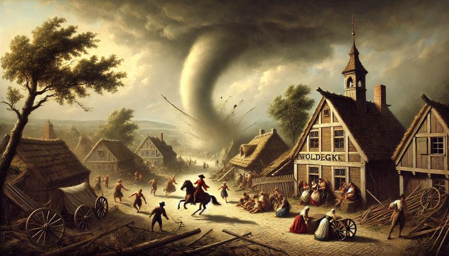 Каким был самый мощный торнадо в истории Европы: разрушительная сила стихии в Вольдегке