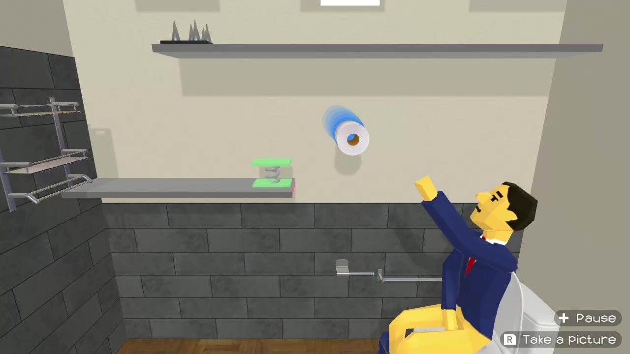 Новый инновационный эксклюзив Nintendo. Обзор Give me toilet paper