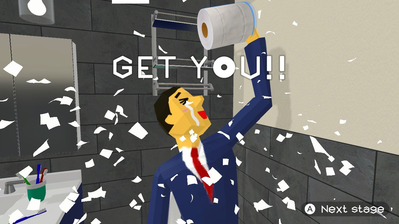 Новый инновационный эксклюзив Nintendo. Обзор Give me toilet paper