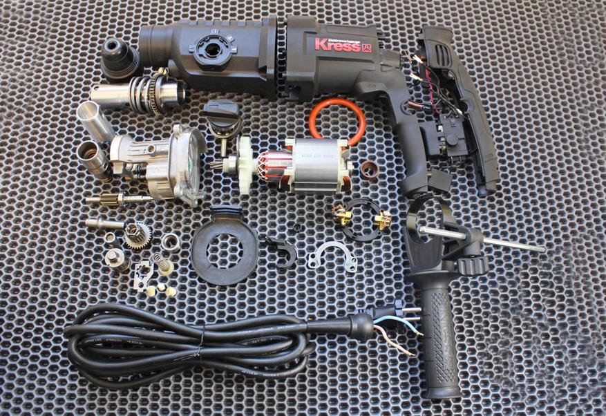 Обзор профессионального перфоратора Kress KU320 с максимальным ...