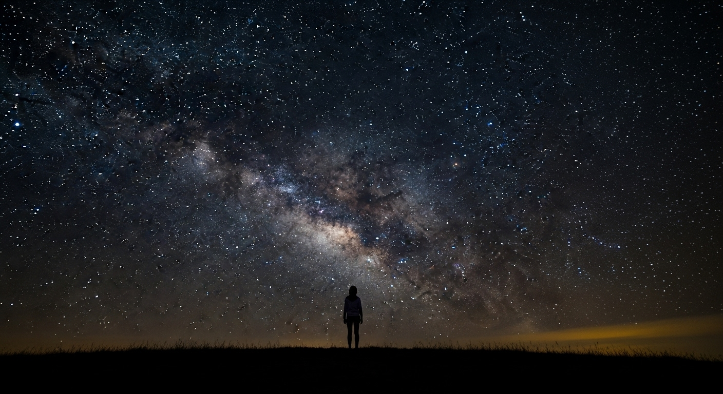 Почему ночное небо тёмное, если Вселенная полна звёзд?