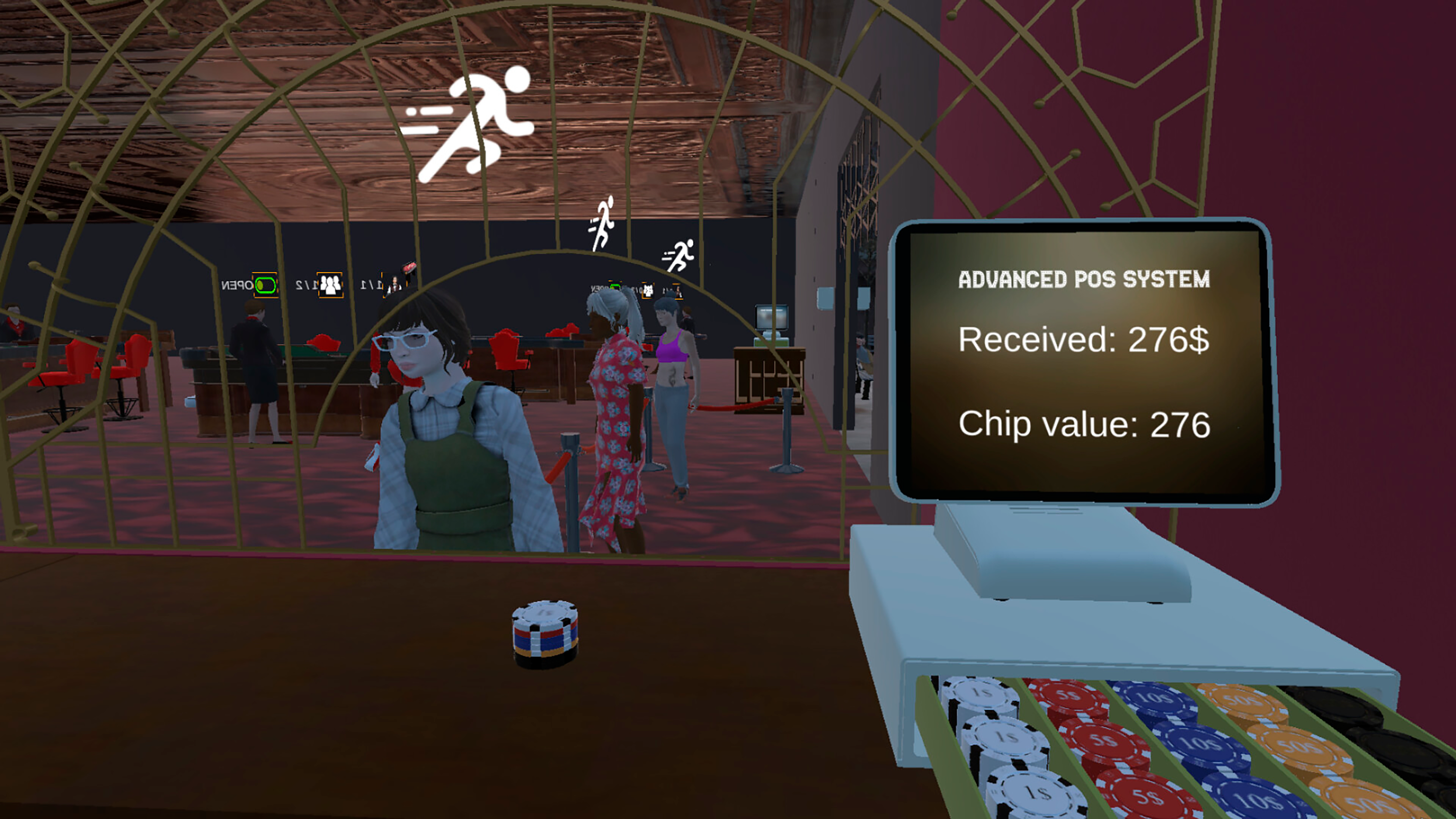 Casino simulator