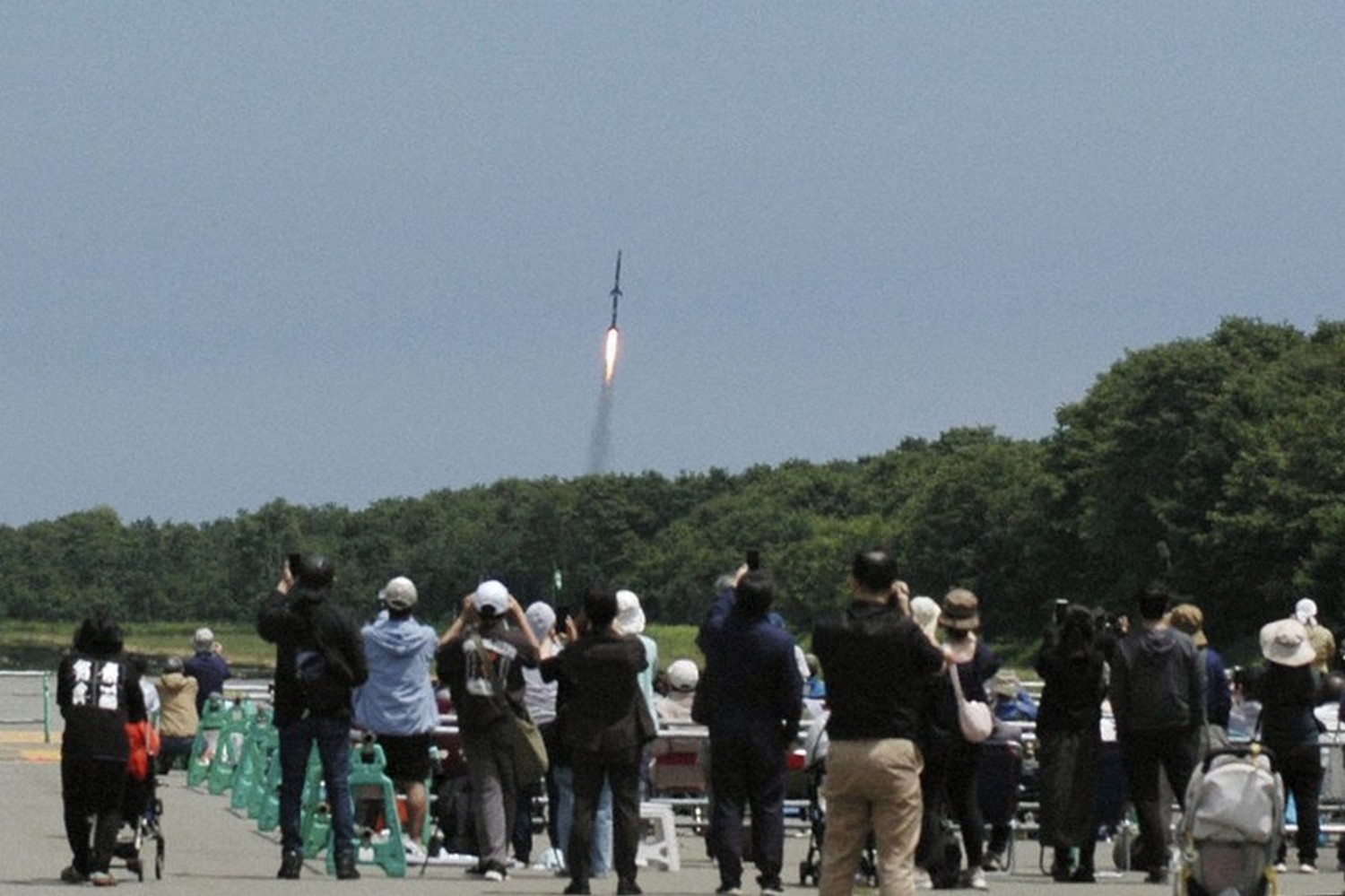Тайваньская ракета потерпела крушение в Японии во время первого запуска, осуществленного при поддержке иностранного капитала