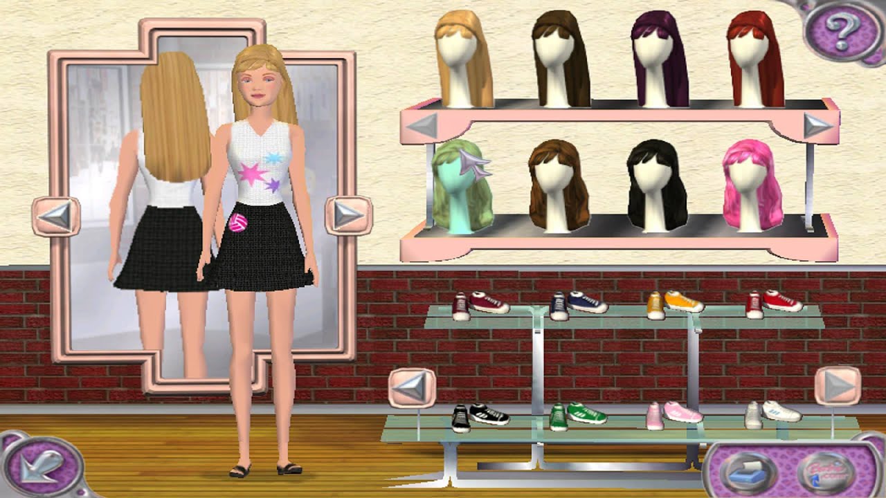 Игра Показ мод с Барби онлайн