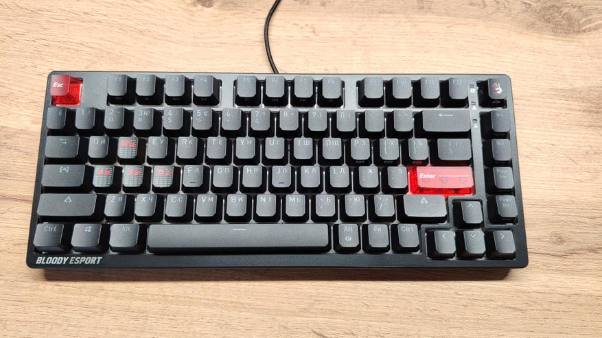 Механическая клавиатура A4Tech Bloody MS76