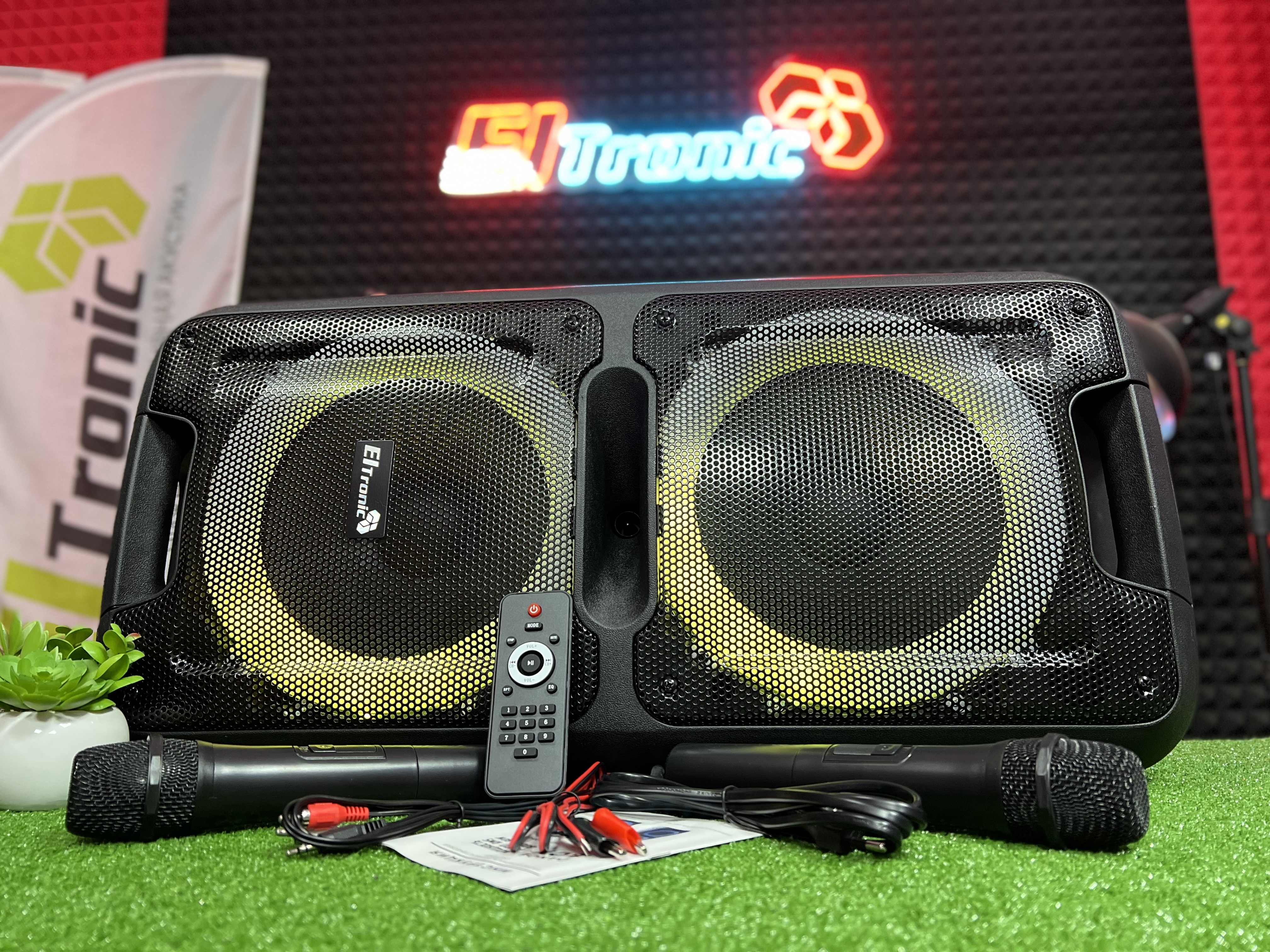 Eltronic dance box 300. Firey Speaker Box.