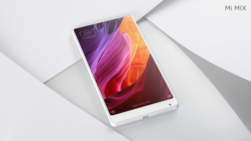 Позже у Xiaomi Mi Mix появится и белая версия
