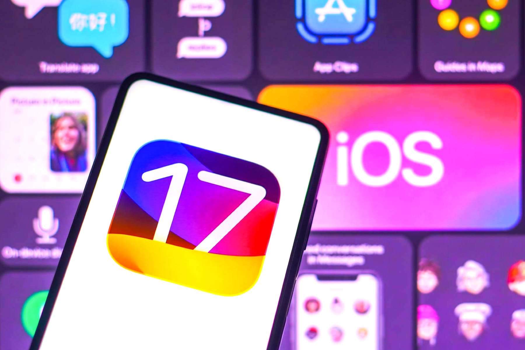 Обновление ios 17