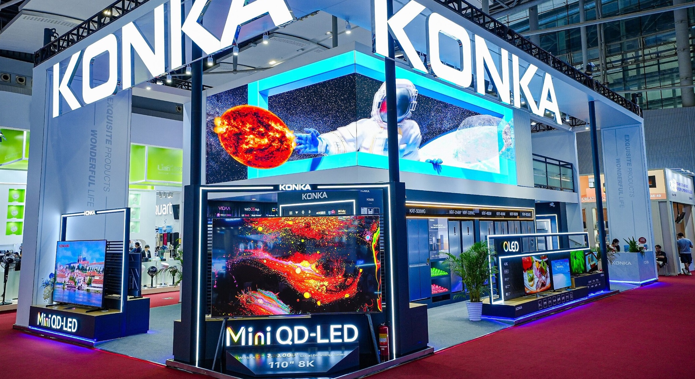 Представлен 110-дюймовый 8K-телевизор Konka 110A8 с улучшенным ...