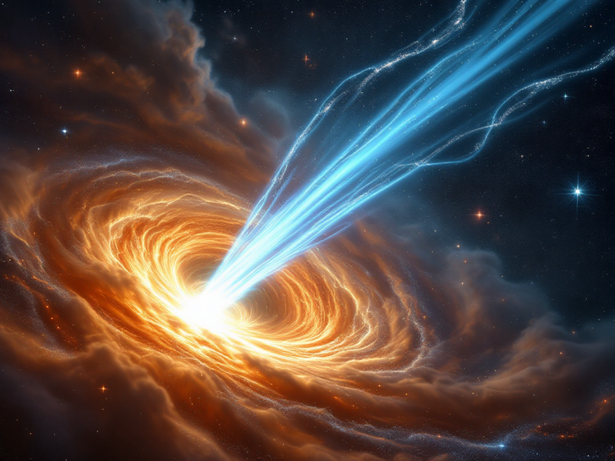 Взгляд в самое сердце галактики: астрономы разглядели, как «работает» сверхмассивная черная дыра