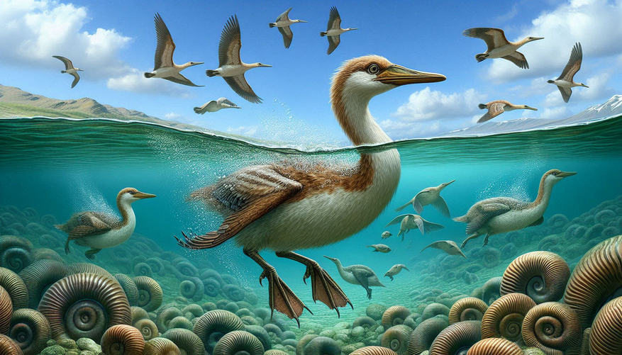 Антарктида – колыбель современных птиц? Окаменелость мелового периода открывает древнейшую современную птицу