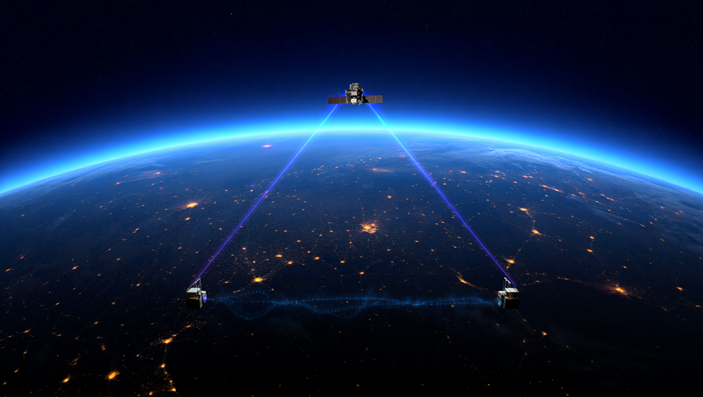 Квантовый интернет стал ближе: физики доказали, что сигналы эффективнее отправлять с Земли на спутник, а не наоборот