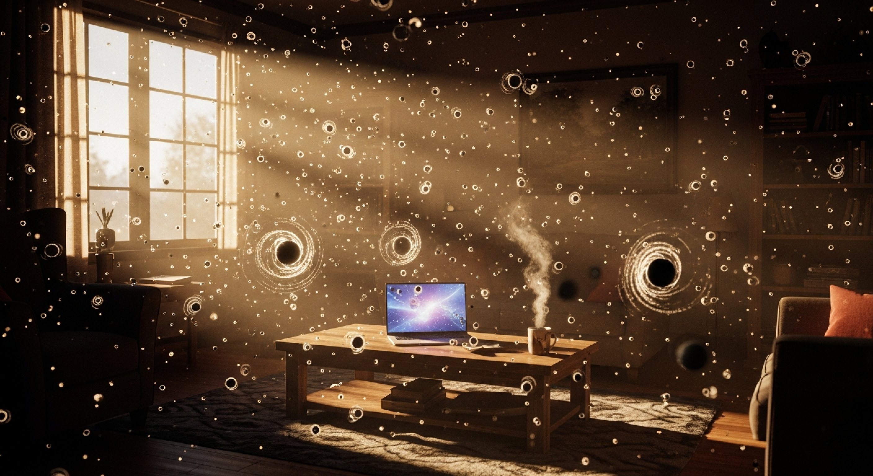 Вокруг вас постоянно рождаются невидимые червоточины: физики предложили новую концепцию темной энергии