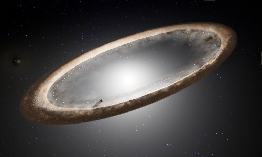 Пылевое кольцо звезды Фомальгаут меняет форму с расстоянием — новое открытие астрономов