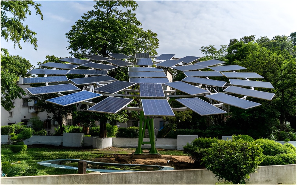 Корейские ученые разработали технологию солнечных деревьев для сохранения лесов