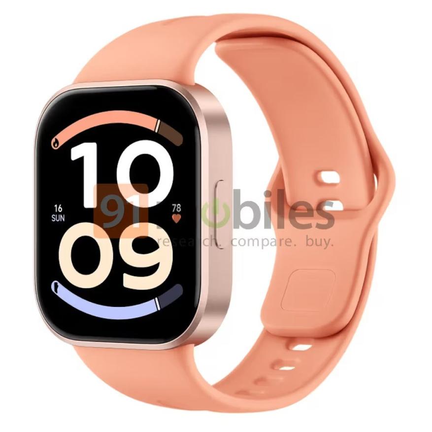 Утечка рендеров Redmi Watch 6 Active