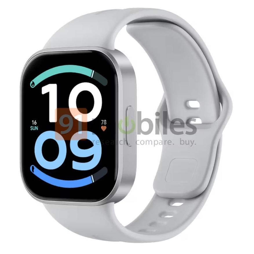 Утечка рендеров Redmi Watch 6 Active