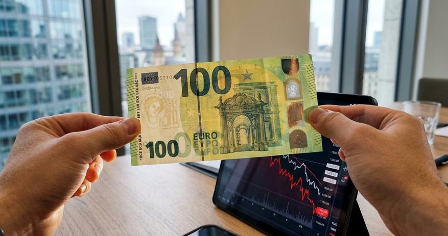 Курс евро опустился ниже 1,12 доллара, достигнув минимальных показателей с мая 2025 года.
