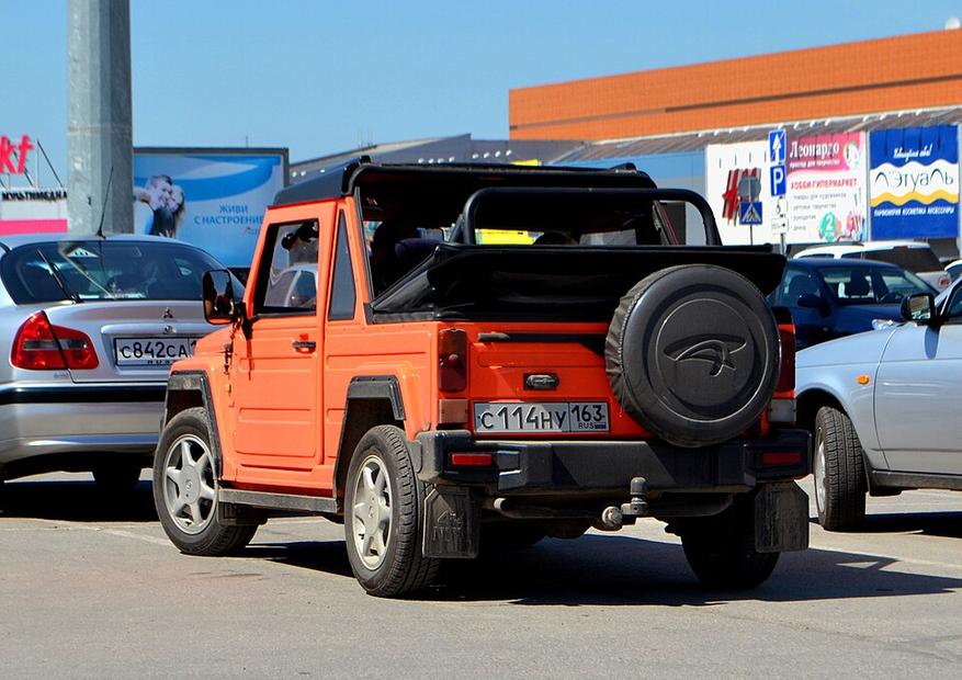 Вид АПАЛ-21541 с кормы