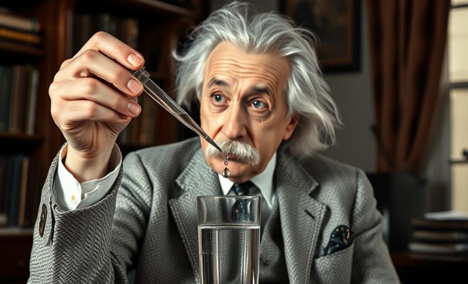 Можно ли найти конкретную каплю воды в стакане?