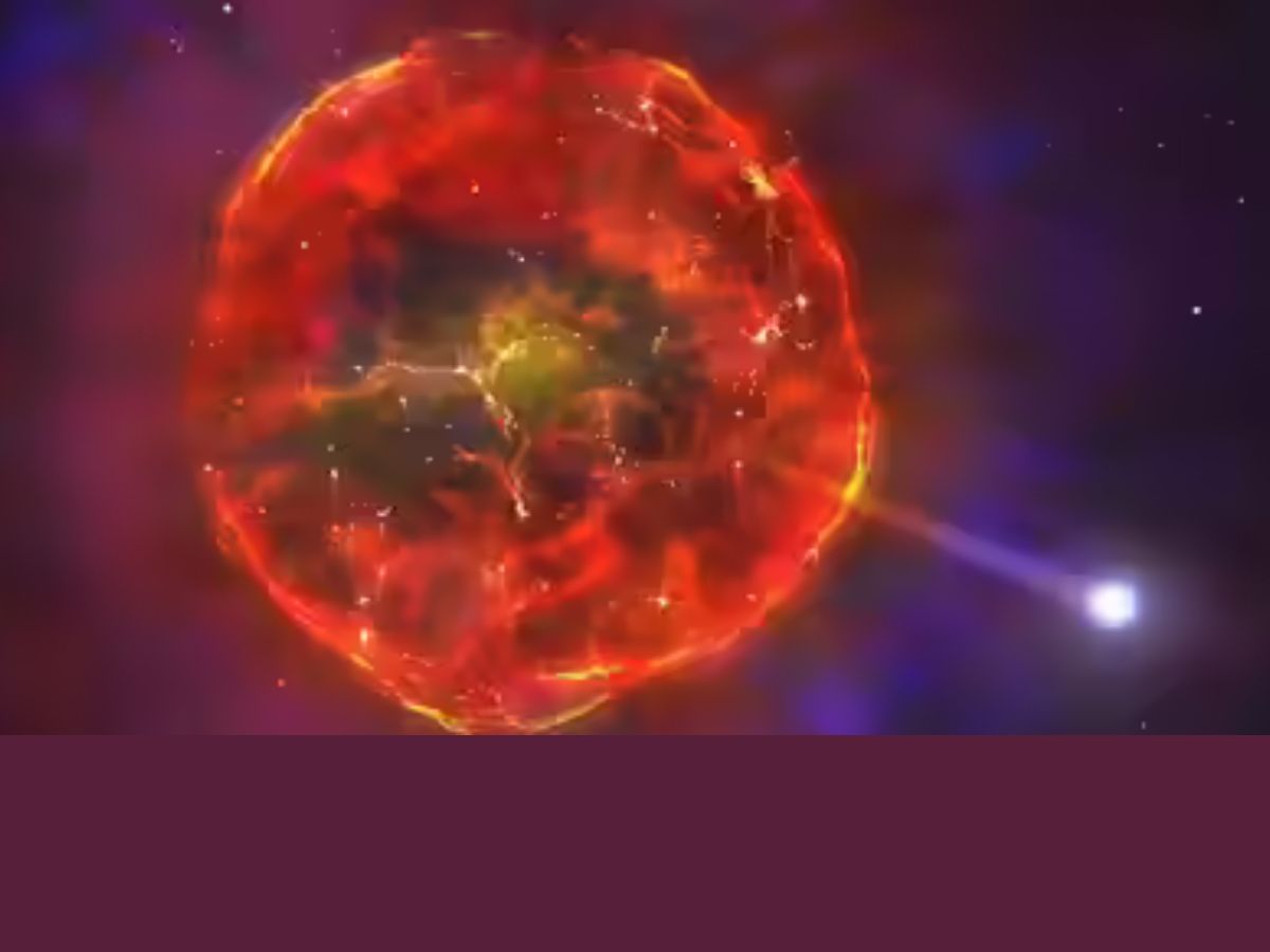 Обнаружен объект, который летит через галактику с огромной скоростью