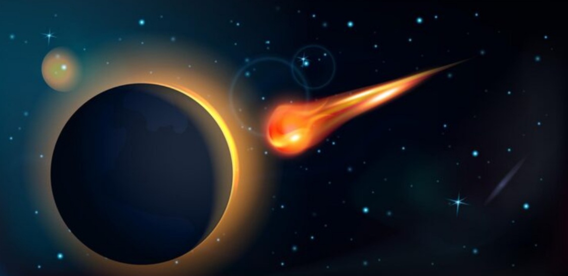 Почему комета C/2025 K1 ATLAS стала золотой после столкновения с Солнцем?