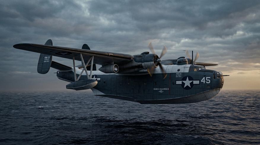 Martin PBM Mariner. Самолёт этого типа Training 49 пропал во время поисков Flight 19