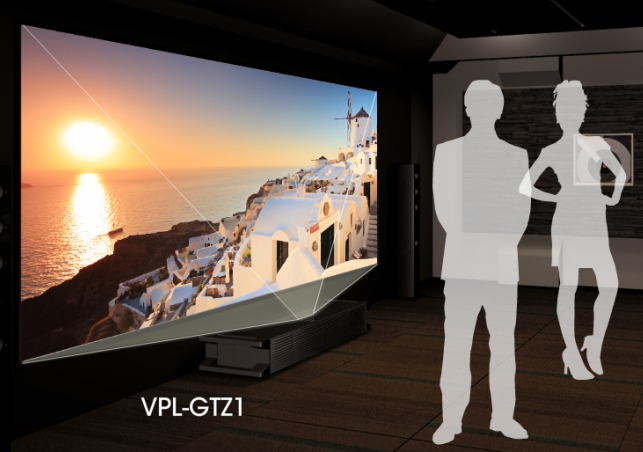 Проектор Sony VPL-GTZ1 – ультракороткофокусный, лазерный, 4К и очень ...