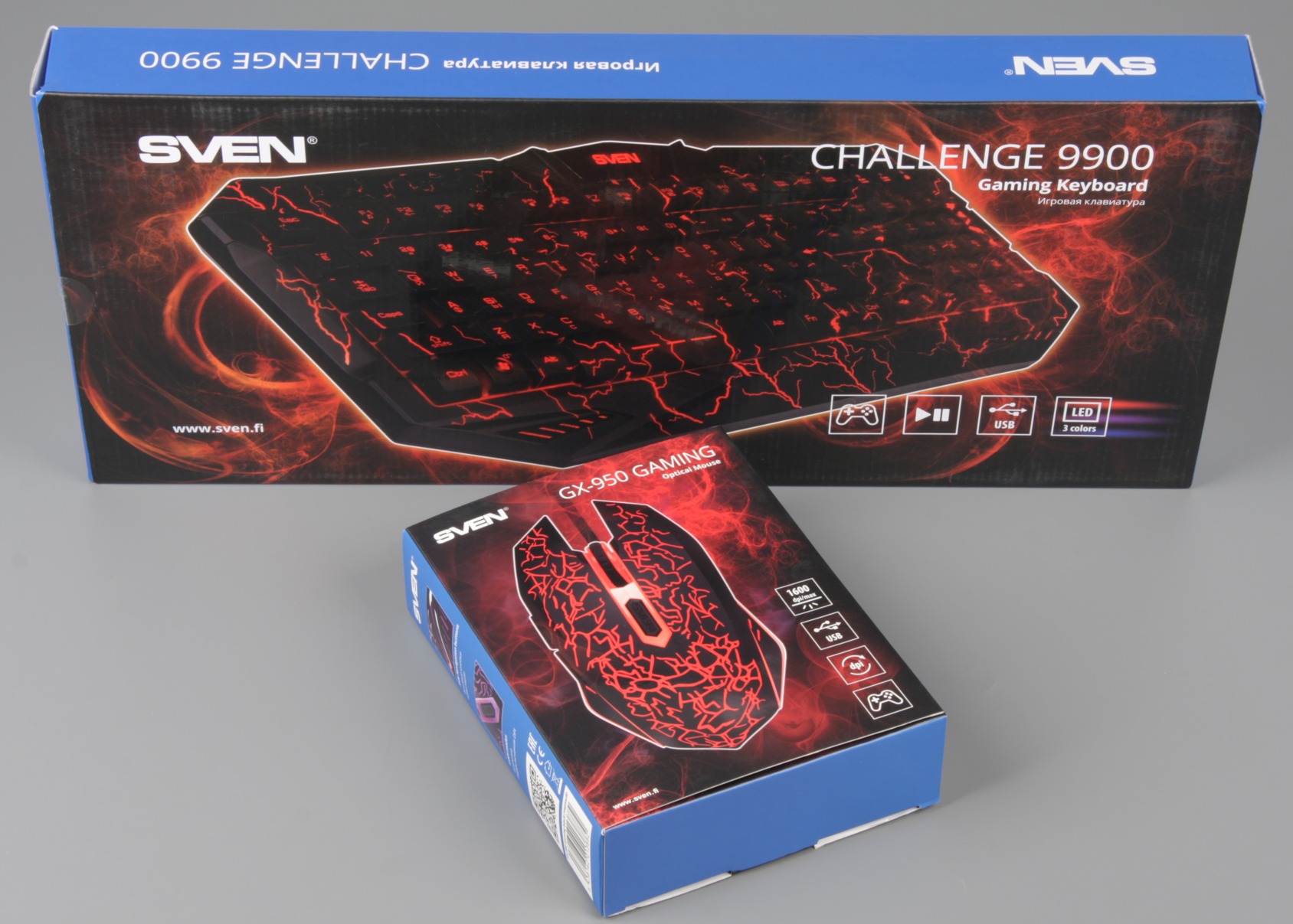 Геймерские аксессуары от компании SVEN: клавиатура Challenge 9900 и мышь  GX-950 Gaming / Мыши, клавиатуры, офисная и геймерская периферия / iXBT Live