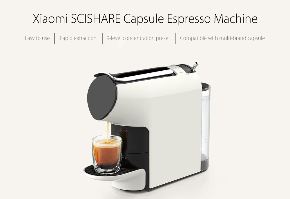 Обзор капсульной кофемашины Xiaomi SCISHARE Capsule Espresso Coffee ...