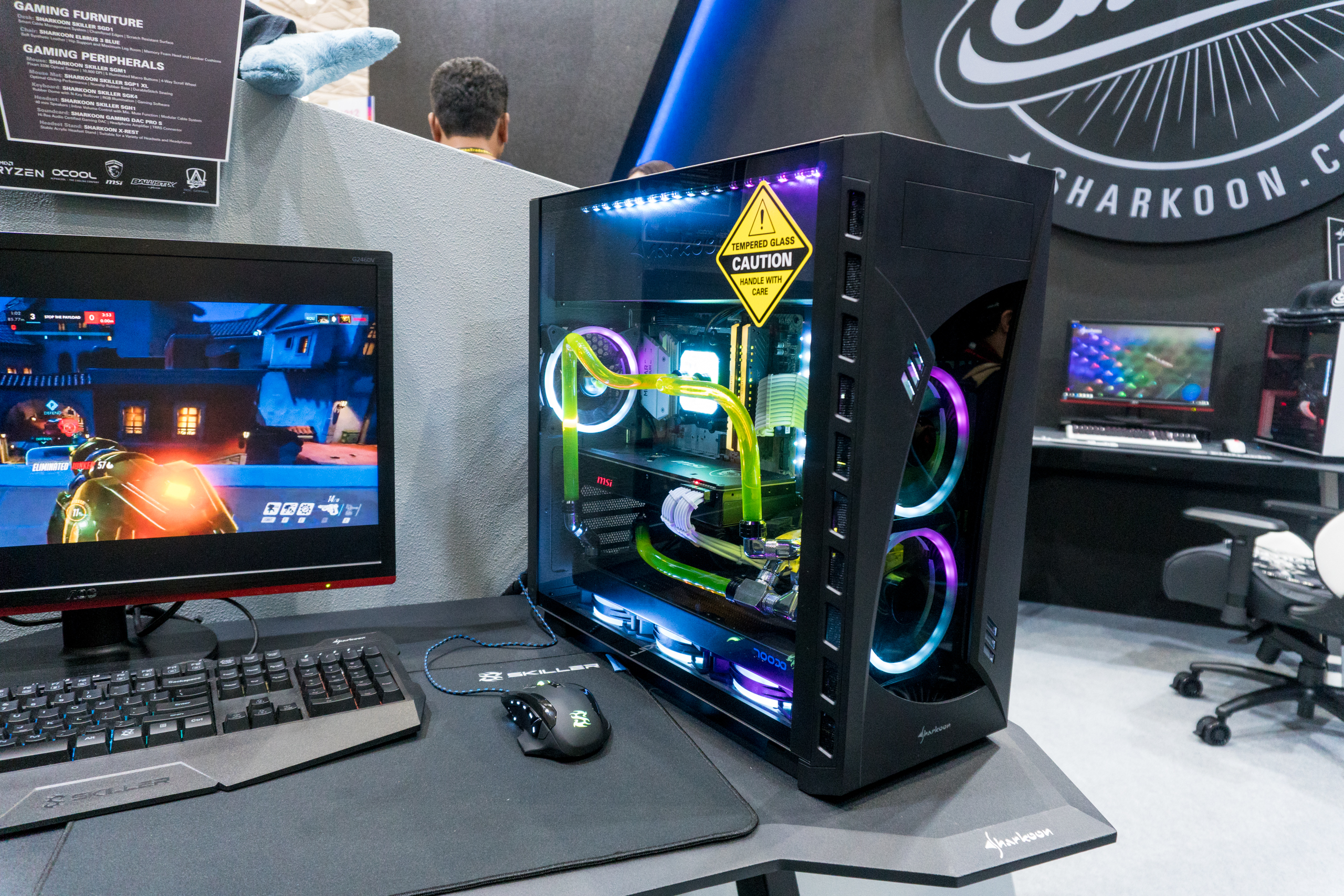 Sharkoon на Computex 2019: для геймера и для геймерского компьютера ...