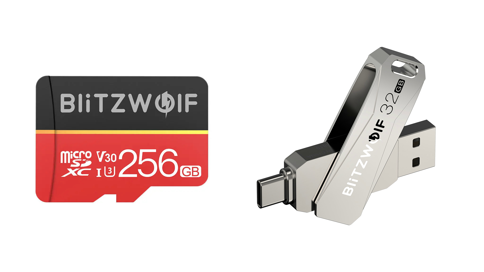 Обзор OTG-флешки BlitzWolf BW-UPC2 с разъемом USB Type-C и карты памяти ...