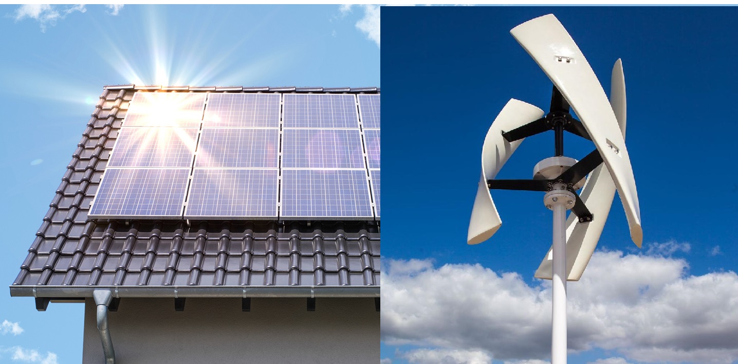 Подключение электротехники: ветрогенераторы или солнечные батареи?